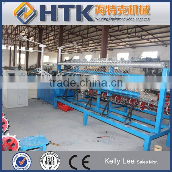 Machine manufacturer!!! galvanized chain link fence machine,chain link fence machines in China