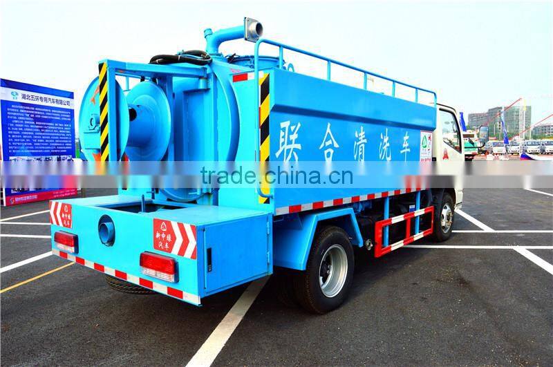 95hp 5000L 4X2 Sewer dredge cleaning truck for sale