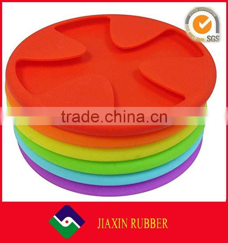 Novelty wine coaster sets custom silicone wine glasses coasters