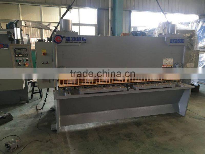 QC12-12x3200 Metal shearing machine NC controller Guillotine Cutter 12mm