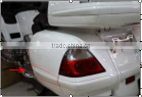 Left Right Chrome Saddle Bag Decoration Strips For Honda Goldwing GL1800 01-11