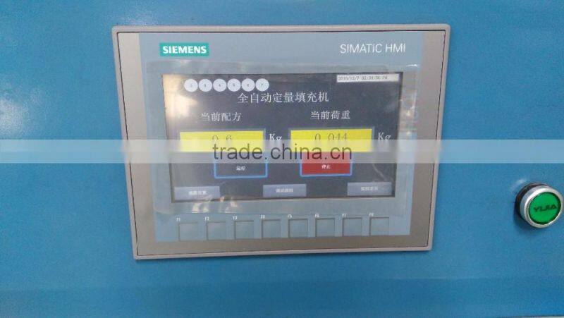 pillow&cushion automatic weighing&filling line