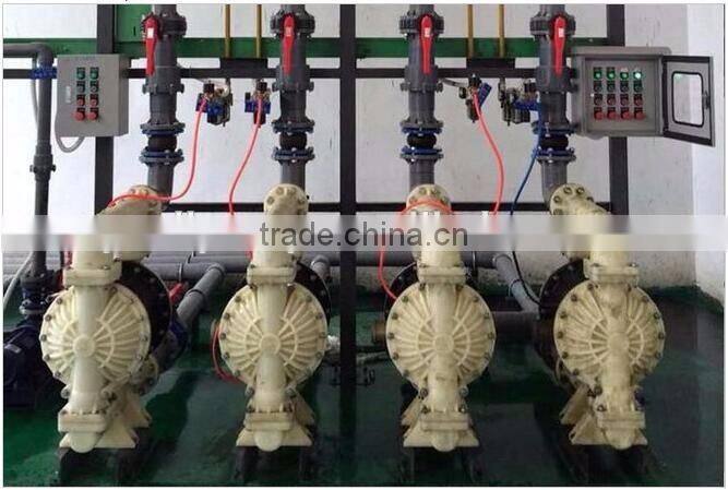 pneumatic acid chemical pump