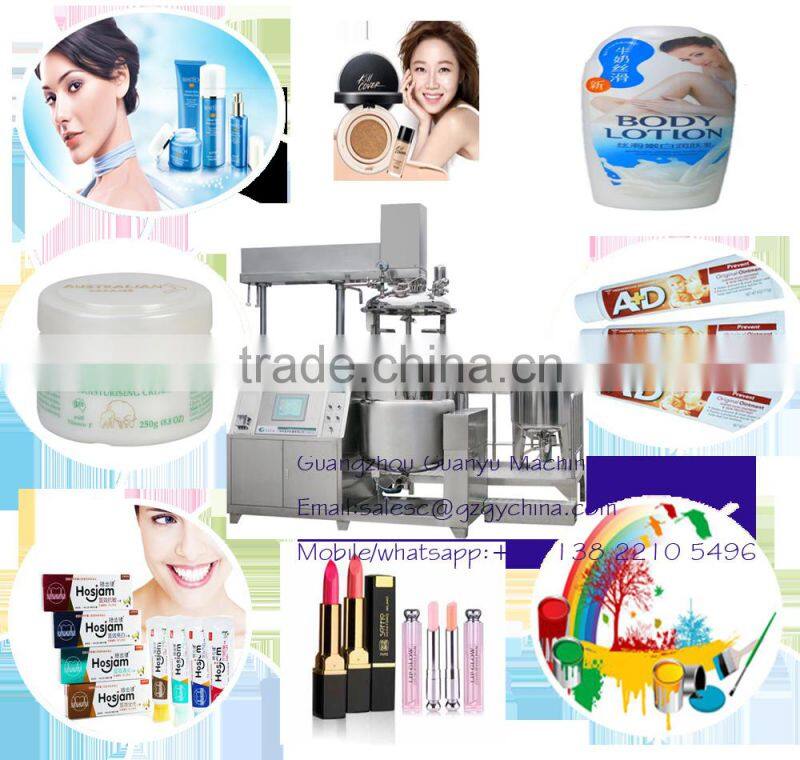 stainless steel heating and mixing type emulsifying mixer for cosmetics dispersing