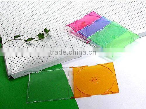 10.4mm Single Double CD Jewel Case With Black Tray