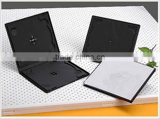High Quality With Competitive Price 7mm DVD PP Plastic Box/ Black DVD PP box