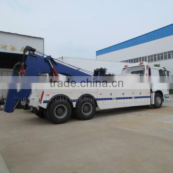300Hp SINOTRUK HOWO 6*4 Large Wrecker Truck 20 ton