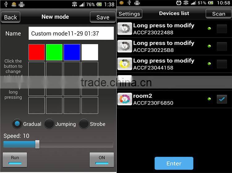 Promotion! Newest Bluetooth LED Bulb,Best Choice for Christmas Gift,Bluetooth Led Remote Control Christmas Light of High Quality