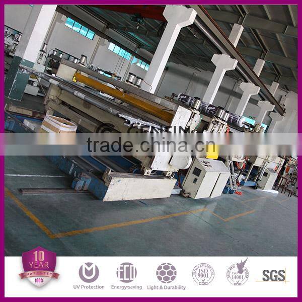 Grade A 6mm polycarbonate 2-wall sheet/ 6mm hollow sheet/6mm pc panel