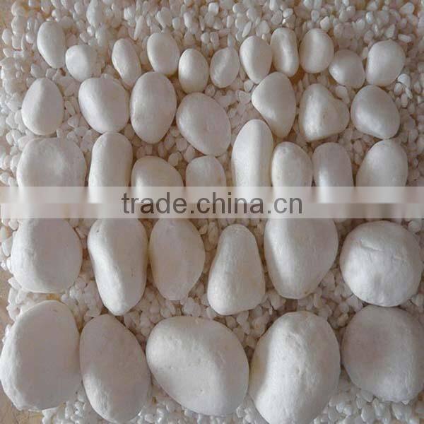 Decorative White Pebble For Park