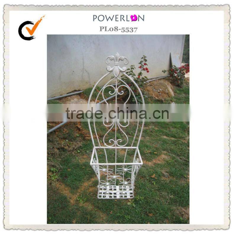 Classical Wrought Iron Wall Planter