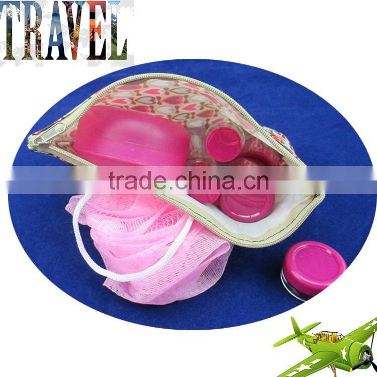 pvc bag package transparent spray bottle pump bottle plastic bottle set for cleaning products