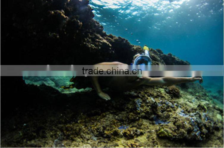 2017 Hot-selling Children/Adult Full Dry Diving Mask, Magic Swimming Diving Snorkel With Gopro Housing