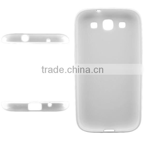 2016 hot sale new arrival transparent TPU phone case for Samsung S3,TPU phone case
