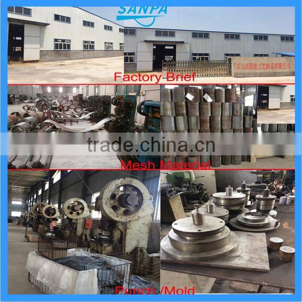 2015 Fashion Metal Mesh Washi Bin Rubbish Bin