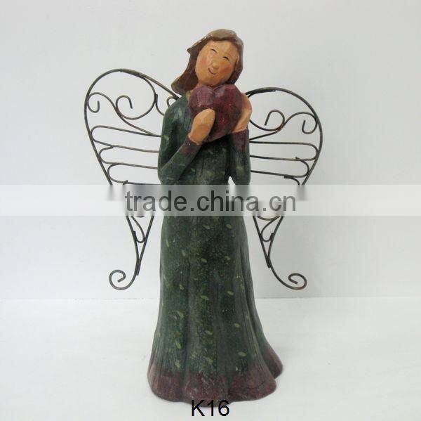 Fashion Christmas gift antique santa claus figurines