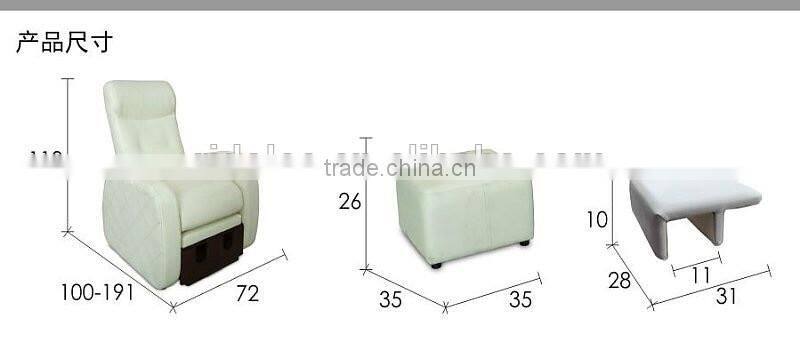 Foot massage sofa chair Salon furniture using reflexology sofa chair TKN-3H1010C