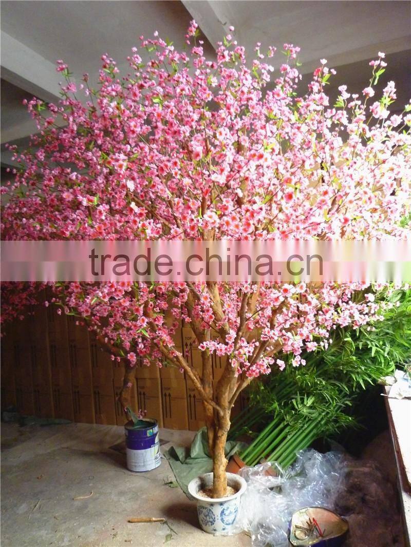 260cm height artificial christmas cheap pe wedding peach blossom tree EP08 0402
