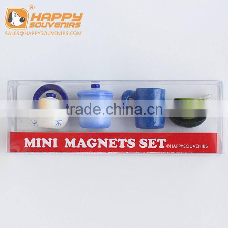 Lion polyresin fridge magnet for home decor