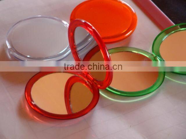 cheap logo customized foldable plastic hot selling wholesale cosmetic mirrors