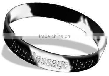 customized Anti-racism silicone wristband