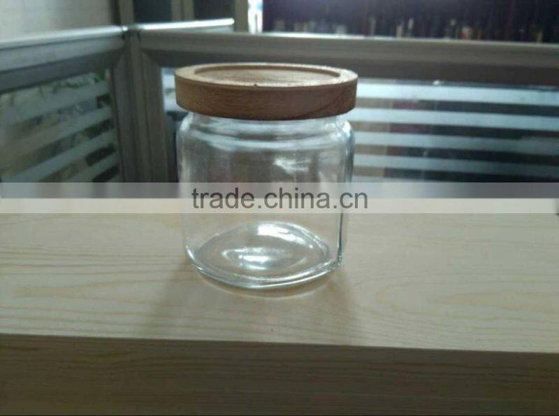 Antique color high quality wholesale wooden cover for glass bottle