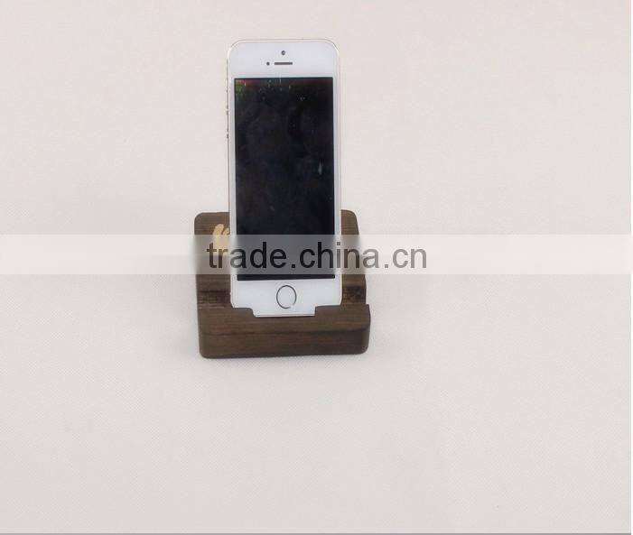 wooden mobile phone support