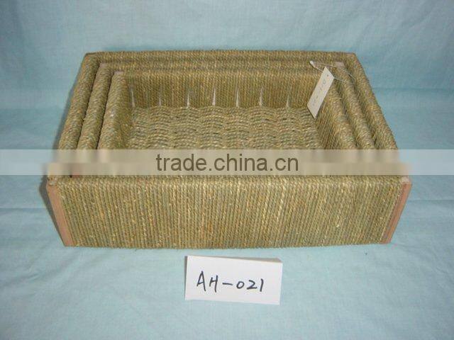Store content baskets/straw basket/receive basket (box)