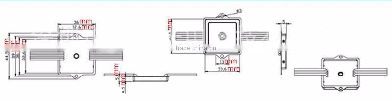 Building decoration LED module full colors 4 pieces LED light