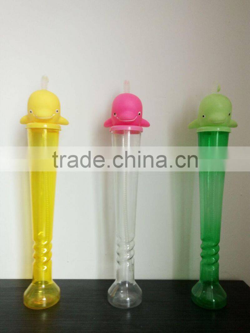 BPA free 600ml pp bottles for juice with customized design