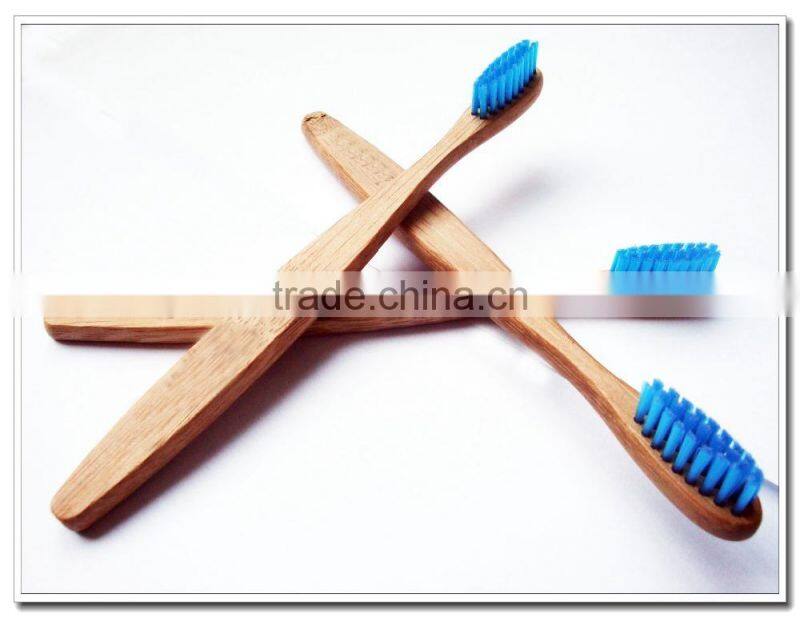 Natural bamboo toothbrush for children oral hygiene, home or hotel use toothbrush