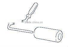 PT12009 Green Polyacrylic Paint Roller with Plastic Handle