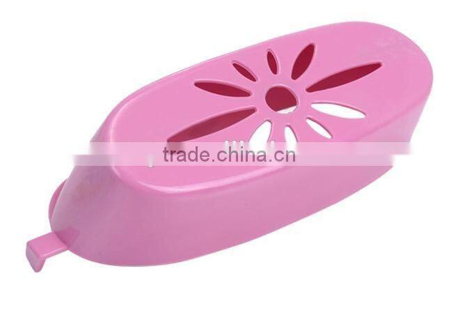 Vacuum suction cup bathroom and kitchen plastic shelf/holder