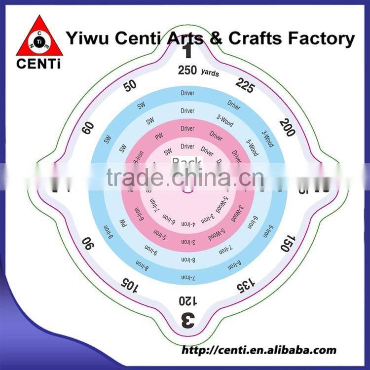 Hot Sale Golf Sports Guide 3 Wheel Calculator