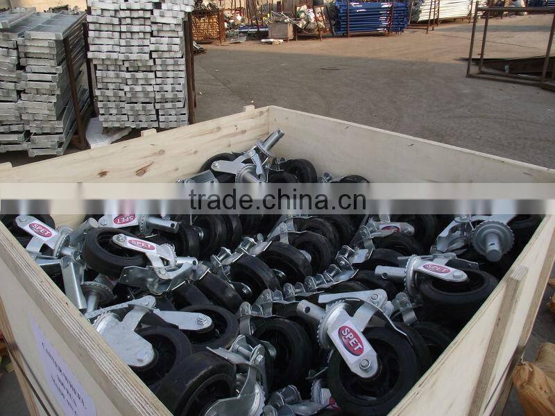200mm Swivel Scaffold Caster Wheel With Brake