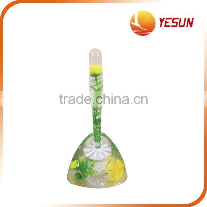 PP PS Water Transparent Toilet Brush Decorative Toilet Brush Holder