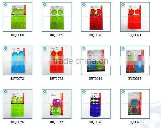 5PC Plastic Heart Shape DIY Cookie Mold