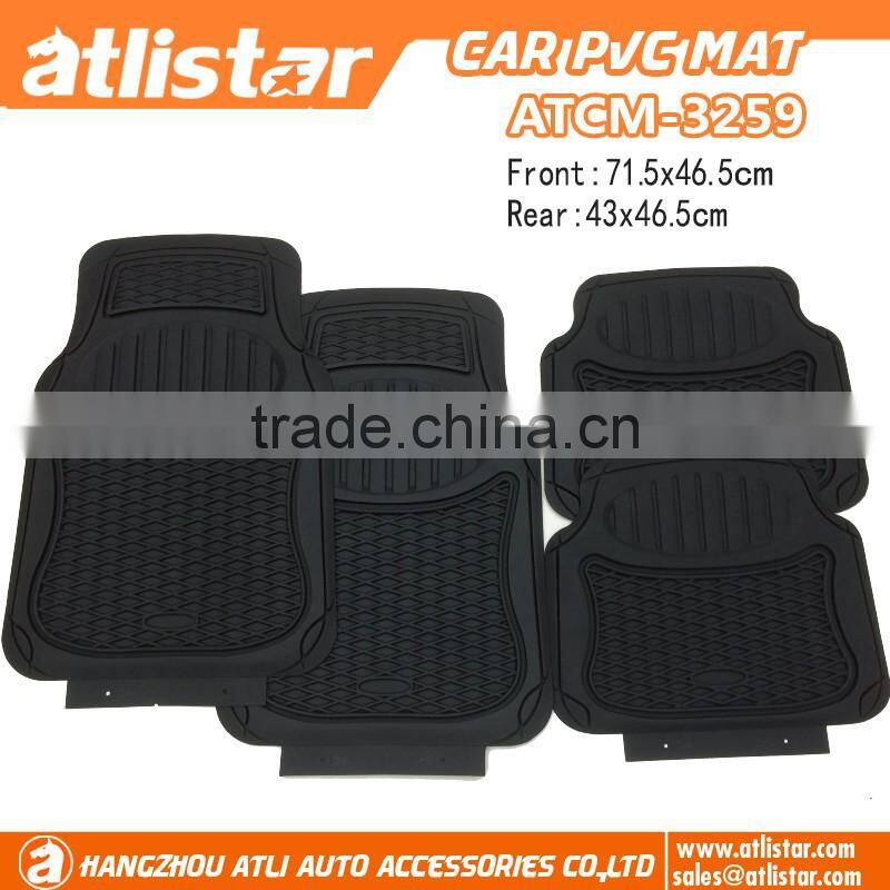 Best Selling Heavy Duty Waterproof Universal 3D PVC Car Mat