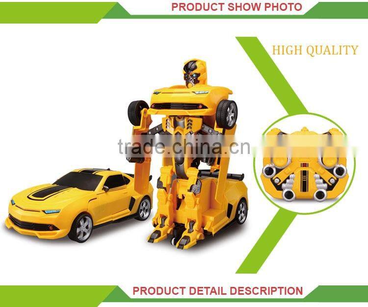 New product 2.4G remote control super change robot toy