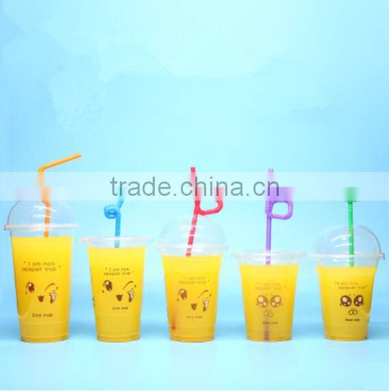 Hot Sale Disposable Plastic Cup,Juice Cup,Drinking Cup With Lid