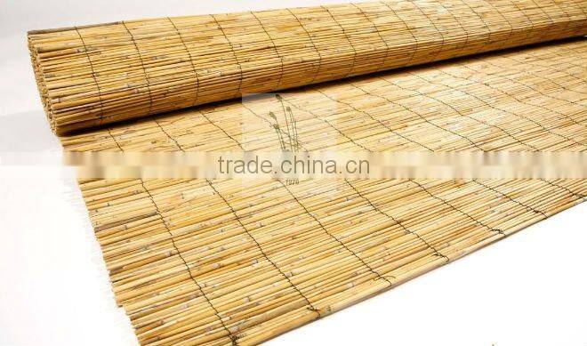 natural yellow reed screening for gardening