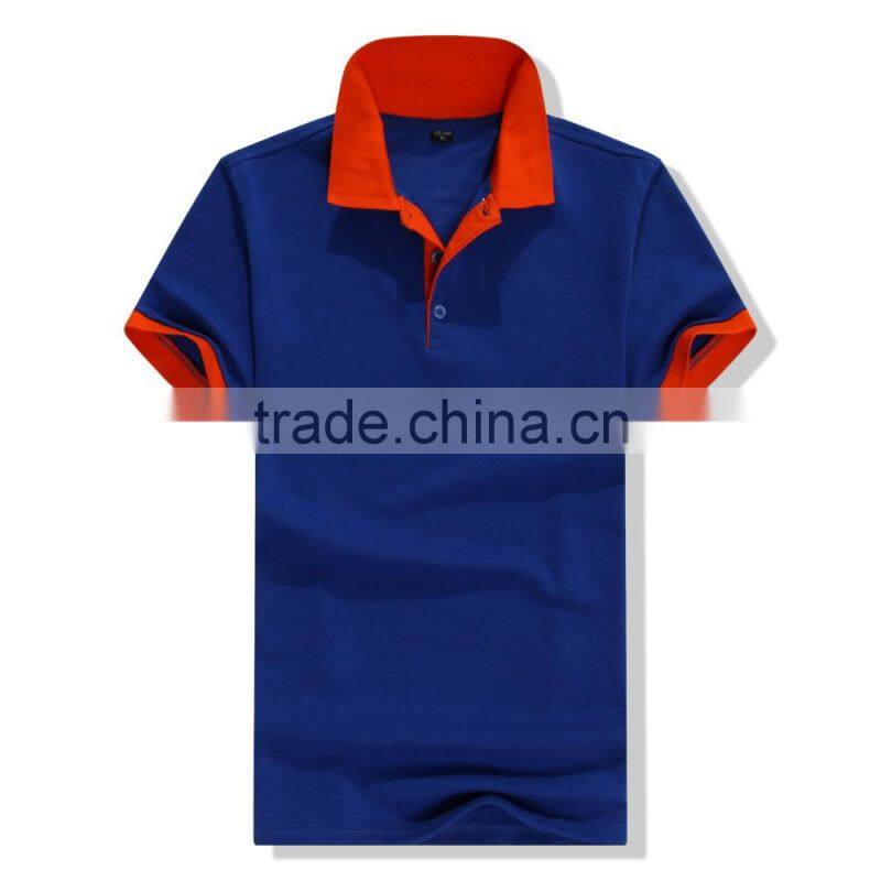 2016 Comfortable work uniform polo shirt For Men Quick Dry Custom Logo Polo T Shirt