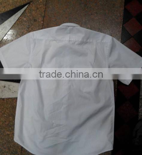 Man air line Pilot Uniform Shirt White Pilot Shirt Short Sleeve Pilot Shirts