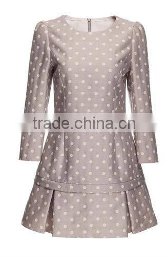 garment trading supplier elegant dress for mature woman