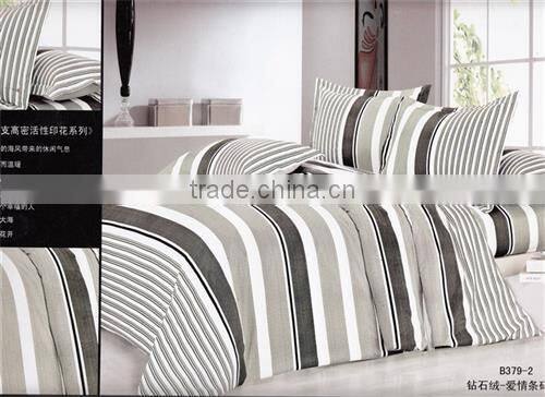 photo printing diamond velvet hotel bedding set