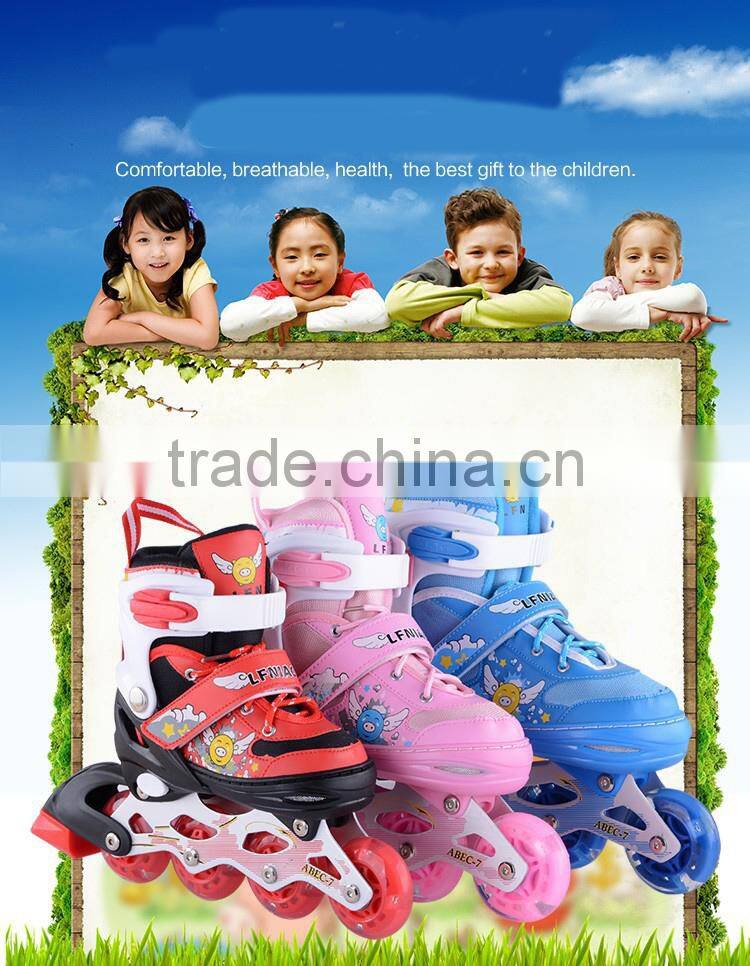 WSJ-X02 Hot sale led roller skates wheel shoes for kids