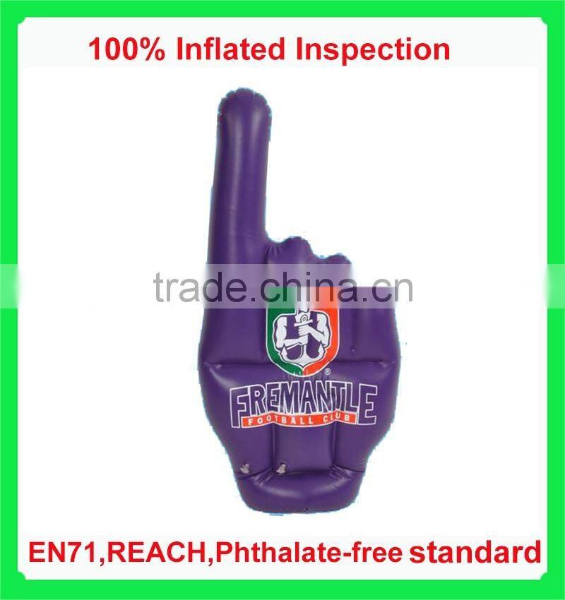 high quality PVC inflatable hand