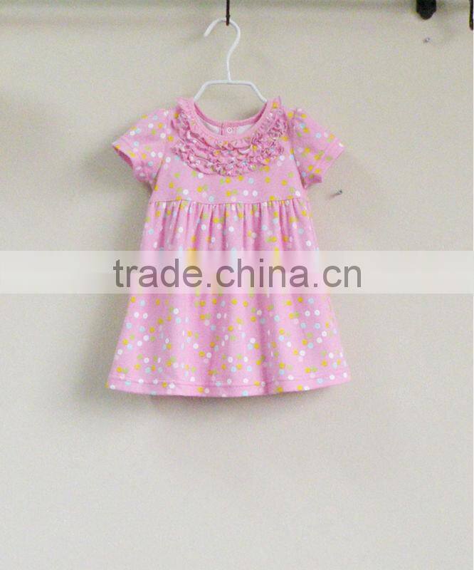 mom and bab 2013 Summer baby clothes 100% cotton girl dress 2pcs set