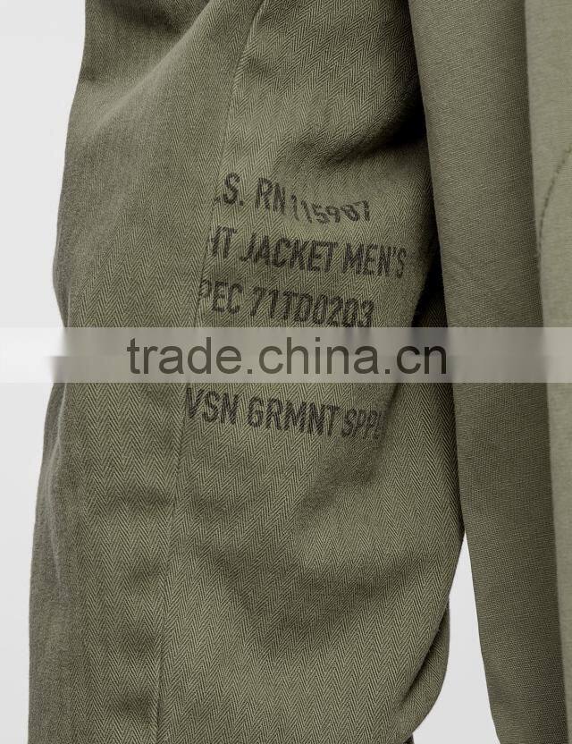 2017 wholesale classic men women custom army green camo bomber jacket