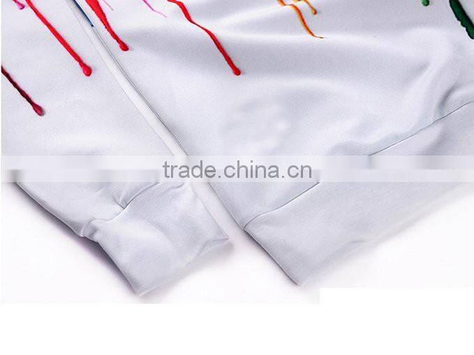 non hooded custom 3d sweatshirt manufacturer in China